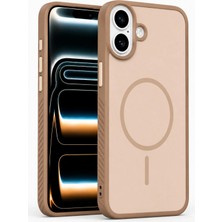 Teknomoda Apple iPhone 17E Uyumlu Kılıf Kamera Lens Çevresi Korumalı Magsafe Uyumlu Mat Silikon Kaydırmaz Dizayn