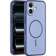 Teknomoda Apple iPhone 17E Uyumlu Kılıf Kamera Lens Çevresi Korumalı Magsafe Uyumlu Mat Silikon Kaydırmaz Dizayn