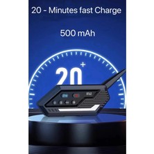 Meks BT62 Motosiklet Kask Kulaklığı Bluetooth Intercom 2 Intercom Bağlantılı