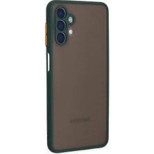 TeknoKapsül Samsung Galaxy A04S Kılıf Montreal Silikon Kapak - Yeşil