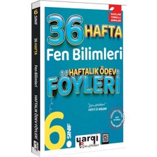 Akm Kitap 6. Sınıf Fen Bilimleri 36 Haftalık Ödev Föyleri Yargı Ders Arkadaşım