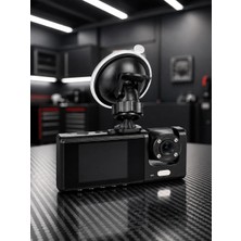 Uravas Store Wifi Çift Kameralı Araç Içi Kayıt Kamerası 1080P Full Hd 170° Geniş Açılı Araç Kamerası