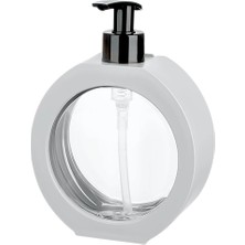 Uravas Store 350 ml Tezgah Üstü Oval Banyo Mutfak Sıvı Sabunluk  Banyo Mutfak Bulaşık Lavabo Deterjanlık