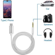 Store Tak Çalıştır Type C Aux Ses Kablosu Pd Aux Çevirici Cep Telefonları Tabletler Araba Teypleri Speaker Hoparlör Bilgisayar Mac Bütün Type C Ses Çıkışlı Cihzlara Uyumlu ve Tak ve Direk Kullan !!! 030