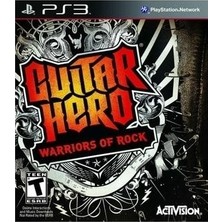 Sony Guitar Hero Warrıors Of Rock Ps3 Orijinal Playstation 3 Oyun(Tehşir)