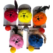 Uravas Store Sesli Catnipli Peluş Kedi Köpek Oyuncağı Çeşitli Renklerde 15 cm
