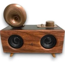 Uravas Store Nostaljik Radyo Bluetooth Bağlantılı Şarjlı Yüksek Ses Kaliteli Yeni Nesil