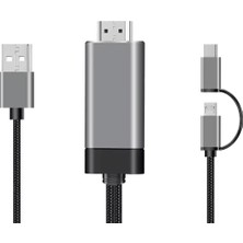 Uravas Store Skygo ZR775 LD36 3 In 1 USB To Hdtv Cable Görüntü Aktarıcı