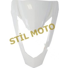 Moto Life N Coffee HONDA ACTİVA S ÖN FAR GRENAJI BEYAZ (56187)