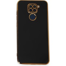 Uravas Store Xiaomi Redmi Note 9 Kılıf Volet Silikon - Siyah