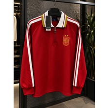 Sentinel Wear Ispanya Arma Detaylı Fermuarlı Premıum Sweatshirt