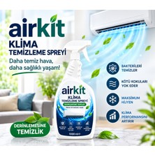 Airkit Klima Temizleme Spreyi 1000 ml 1 Litre | Derinlemesine Temizlik | Ferah Koku