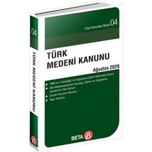 Beta Yayınevi Türk Medeni Kanunu