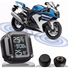 Uravas Store Powermaster PM-28656 Motosiklet Kablosuz Lastik Basınç ve Sıcaklık Izleme Sistemi (Tpms)