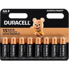 Uravas Store Duracell Aa Kalem Pil (8li Paket Fiyatı)