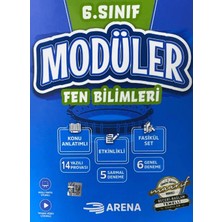 Arena Yayıncılık 6. Sınıf Fen Bilimleri Modüler Konu Anlatımlı Etkinlikli 7 Fasikül Set
