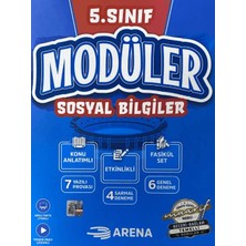 Arena Yayıncılık 5. Sınıf Sosyal Bilgiler Modüler Konu Anlatımlı