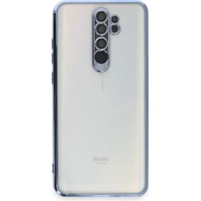 Uravas Store Xiaomi Redmi Note 8 Pro Kılıf Razer Lensli Silikon - Açık Mavi