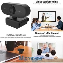 Uravas Store Webcam Orjınal Hd 1080P Konferans Kamera Dahili Mikrofon Görüntülü Sohbet Yayın Kamerası Hd Video