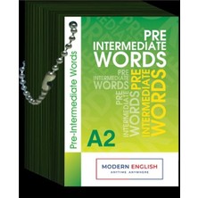 Modern English Pre-Intermediate Words - (A2 Kelime Kartları)