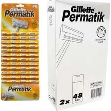 Uravas Store Permatik Tek Saplı Jilet 96 Parça (5047)
