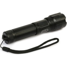 Pileli Store Süper Parlak LED Zoomlu 5 Mod Su Geçirmez Kamp Feneri
