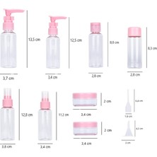 Uravas Store 10 Parça Seyahat Sprey ve Boş Şişe Seti