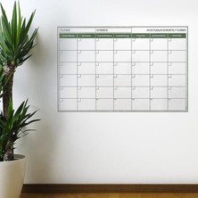 Uravas Store Manyetik Yapışkanlı Bir Aylık Program Planlayıcı Takvim 85X56 cm (5528)