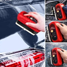 Uravas Store Araç Cam Buğu Önleyici Sünger – Ergonomik Tutacaklı Yan Ayna &amp;amp; Iç Cam Yağ Filmi Temizleyici (5528)