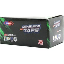 Uravas Store 12 Adet Measurıng Tape 5MTX25MM Şerit Metre (5528)