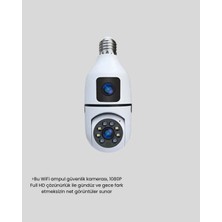 Uravas Store Ampul Tipi Wifi Kamera 2mp Lensli Full Hd Görüntü ve Akıllı Hareket Algılama (Kopya)