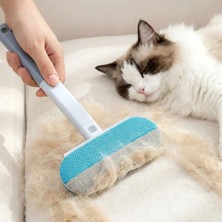 Uravas Store 4’ü 1 Arada Tüy Toplayıcı – Kedi Köpek Tüy Temizleyici Fırça, Koltuk Halı Tüy Alıcı Çok Fonksiyonlu Fırça