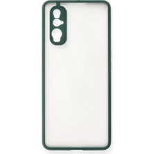 Uravas Store Oppo Find X2 Kılıf Montreal Silikon Kapak - Yeşil