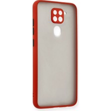 Uravas Store Xiaomi Redmi Note 9 Kılıf Montreal Silikon Kapak - Kırmızı
