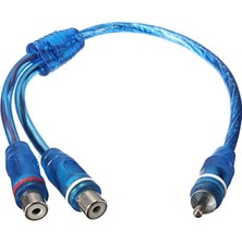 Uravas Store Oem 2rca Dişi-1 Rca Erkek Y Kablo 30CM