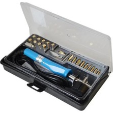 Uravas Store S-Line HZD0972 Pirografi ve Havya Seti 30W 22 Uçlu Ahşap Yakma Dağlama Kalemi