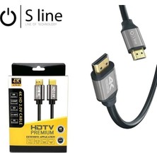 Uravas Store Sline 15 Metre 4K HDMI Kablo Erkek-Erkek