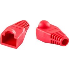 Uravas Store Oem RJ45 Plastik Kılıf Kırmızı