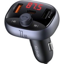 Store CC-5950 Cargo Serisi 72W Bluetooth Fm Vericili Araç Içi Çakmaklık Şarj Cihazı