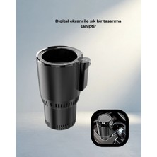 Uravas Store Akıllı Isıtıcı Soğutucu Bardaklık 60°c -4°c Araç Içi
