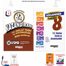 2026-2027 Ankara Yayıncılık 8. Sınıf Inkılap Tarihi 2 Kitaplı Başarı Seti 300 Soruluk Hediye Set 040