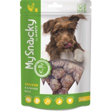 Baron Pet M-Pets My Snacky Chicken & Rawhide Balls Tavuklu Deri Toplar Köpek Ödülü 80 gr