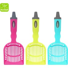 Baron Pet Nunbell Kedi Kum Küreği Çöp Poşeti Hazneli Pratik Kedi Tuvalet Küreği
