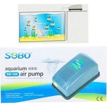 Baron Pet Sobo Tek Çıkışlı Hava Motoru SB-108 2,5W 3 Lt/dak