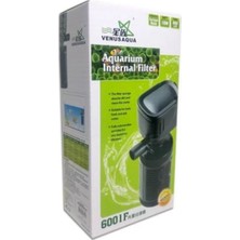 Baron Pet Venus Aqua 6001F Akvaryum Iç Filtresi 880 Lt/saat Biyolojik Süngerli Tatlı Tuzlu Su