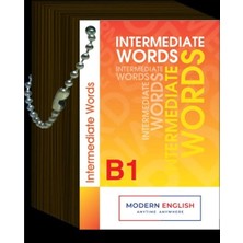 Modern English Intermediate Words - (B1 Kelime Kartları)