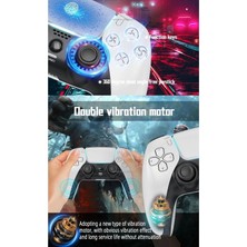 Renas Store P4 Plus Bluetooth Titreşimli Ps4/ps5 Uyumlu Pc Telefon Joystick Kablosuz Oyun Kolu