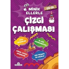 Renas Store Çiz - Sil Minik Ellerle Çizgi Çalışması (Kalem Hediyeli)