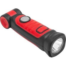 Renas Store Powermaster JK102 Led+Cob Işık Çok Fonksiyonlu Pilli (3*aaa) El Feneri