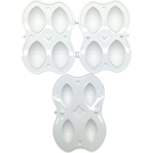 Renas Store Plastik 4lü Içli Köfte Yapma Kalıp Aparatı (5047)